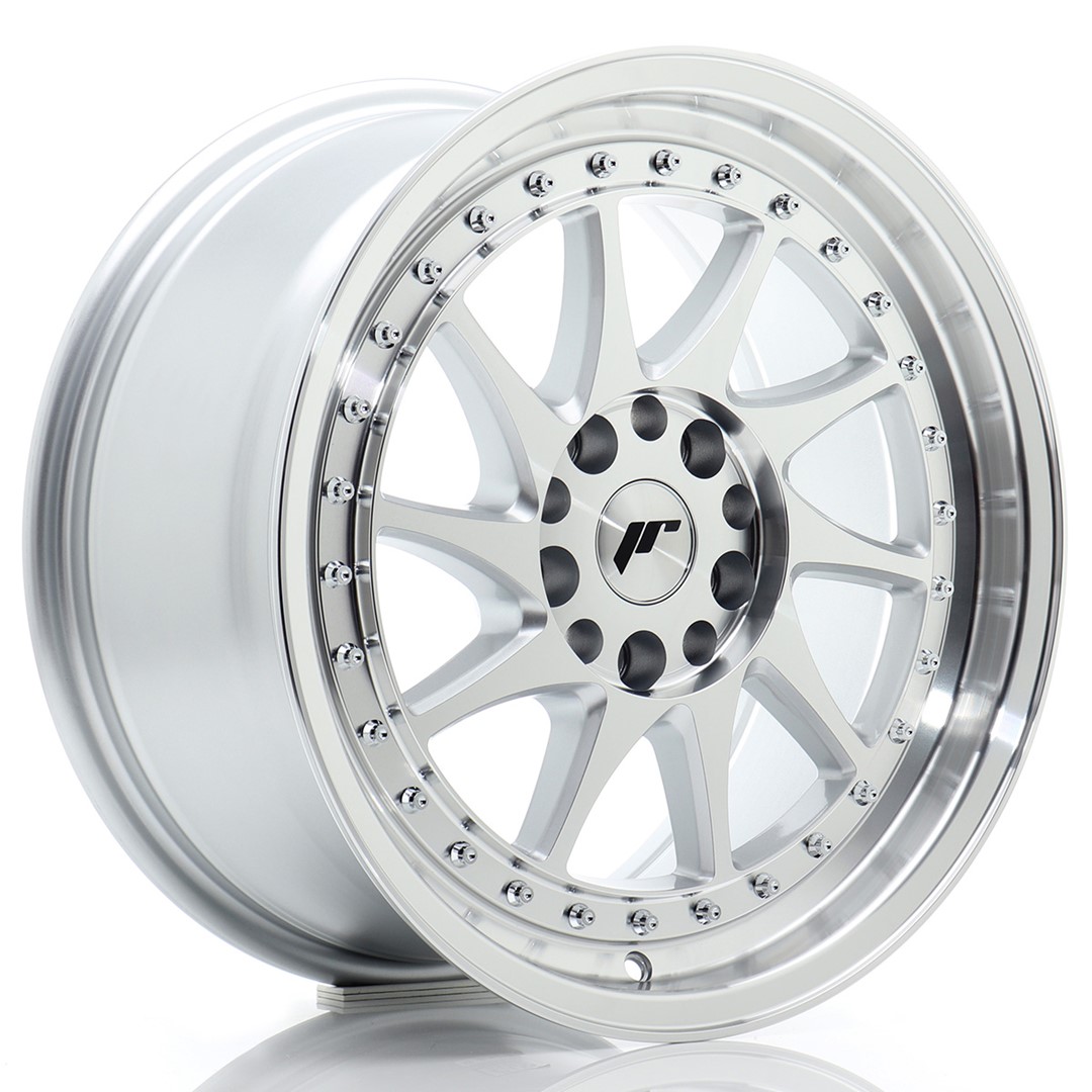 JR WHEELS JR26 17x8 ET35 5x100/114 Silver Machined Face 1 JR WHEELS JR26 17x8 ET35 5x100/114 Silver Machined Face