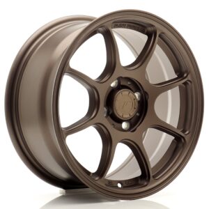 JR WHEELS SL04 15x7 ET38 4x100 Matt Bronze