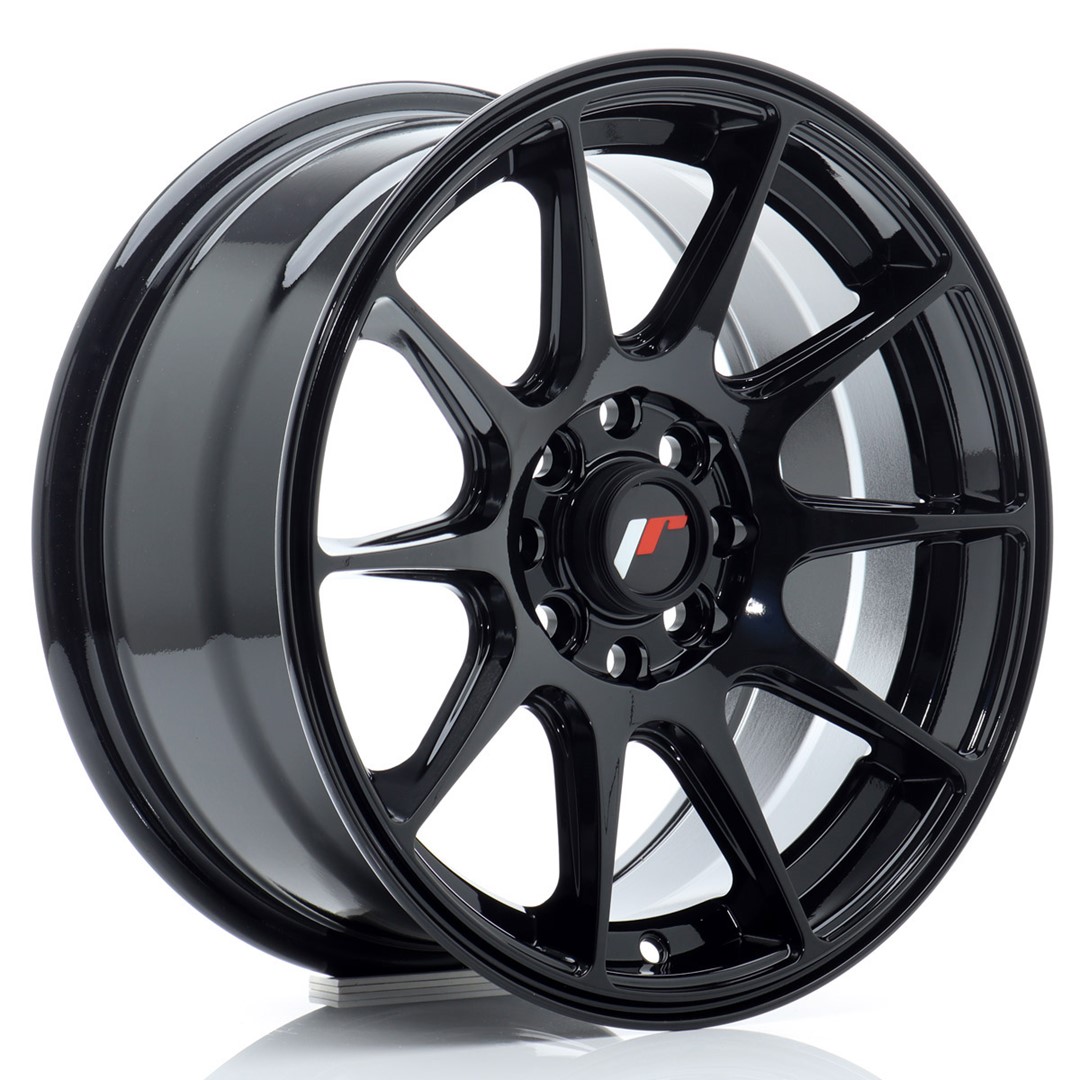 JR WHEELS JR11 15x7 ET30 4x100/114 Gloss Black 1 JR WHEELS JR11 15x7 ET30 4x100/114 Gloss Black