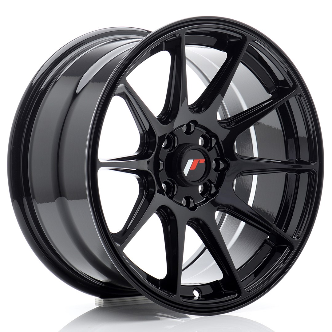 JR WHEELS JR11 16x8 ET25 5x100/114 Gloss Black 1 JR WHEELS JR11 16x8 ET25 5x100/114 Gloss Black