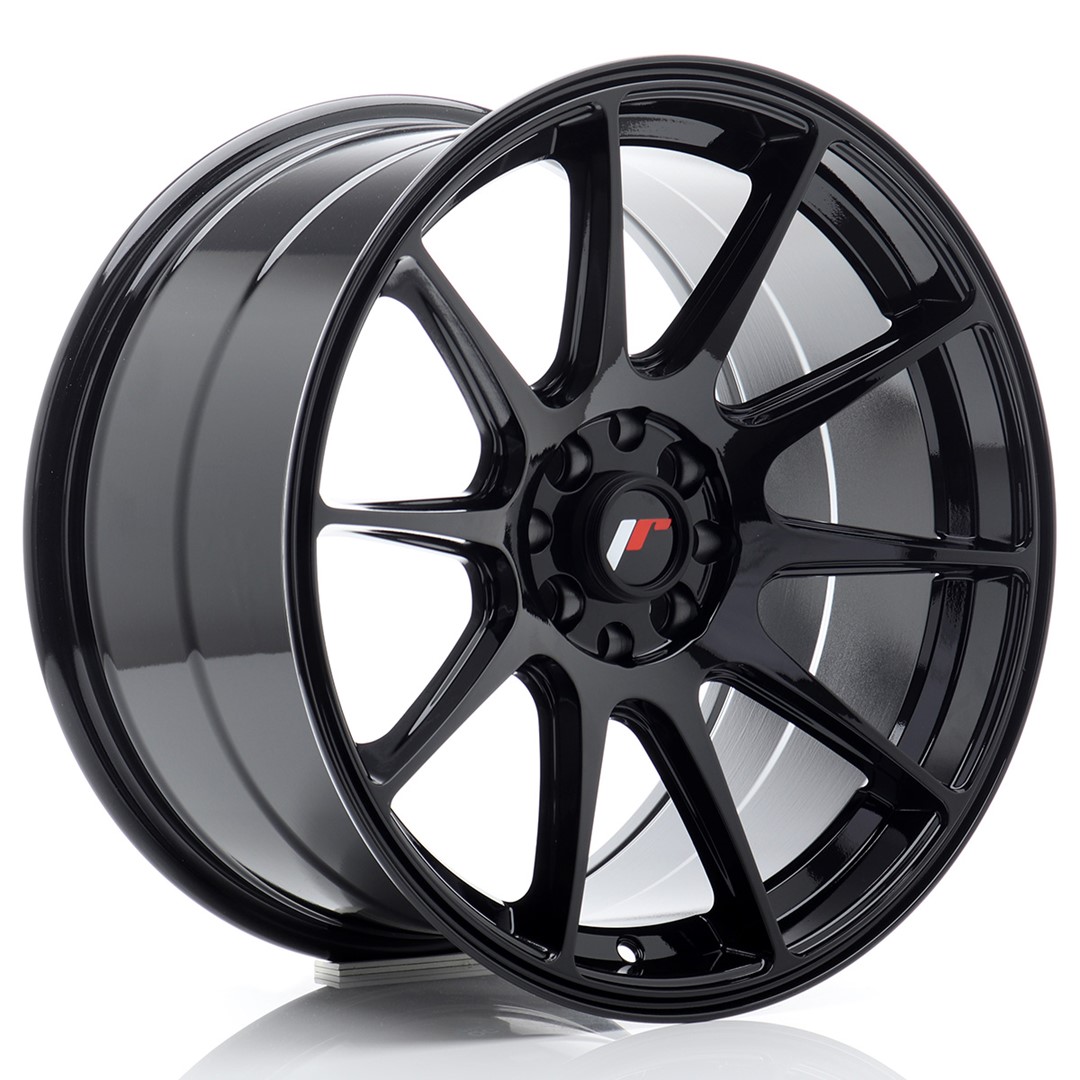 JR WHEELS JR11 17x9 ET20 4x100/114 Gloss Black 1 JR WHEELS JR11 17x9 ET20 4x100/114 Gloss Black