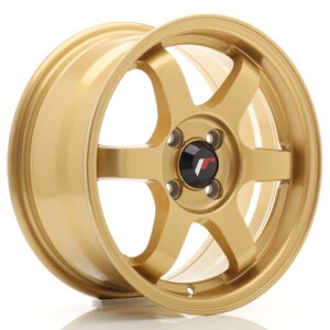 JR WHEELS JR3 15x7 ET25 4x100 Gold