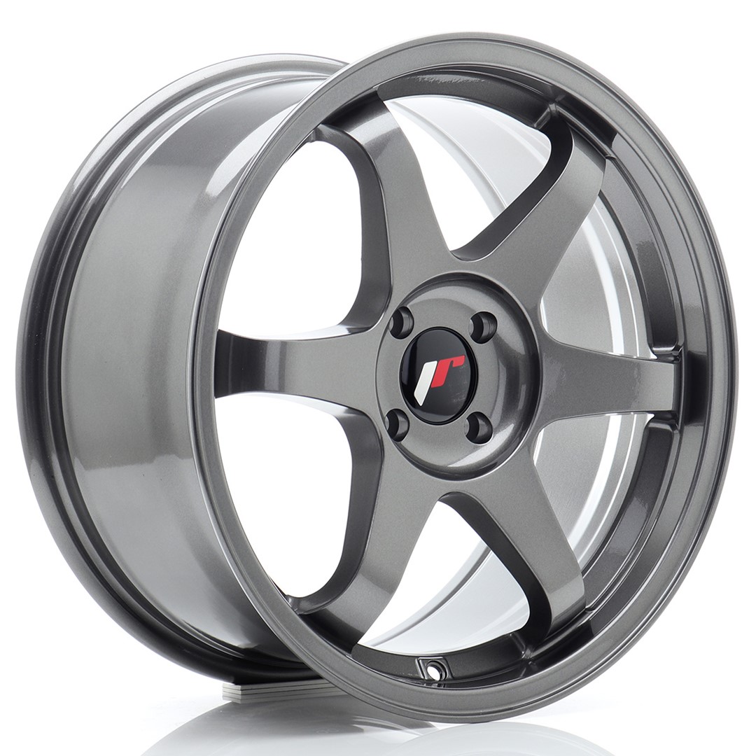 JR WHEELS JR3 17x8 ET35 4x100 Gun Metal 1 JR WHEELS JR3 17x8 ET35 4x100 Gun Metal