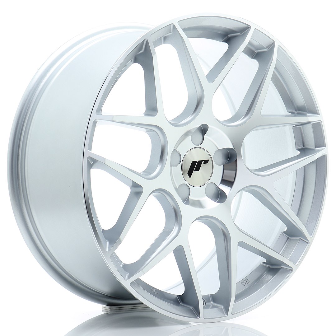 JR WHEELS JR18 19x8,5 ET35 5x120 Silver Machined 1 JR WHEELS JR18 19x8,5 ET35 5x120 Silver Machined