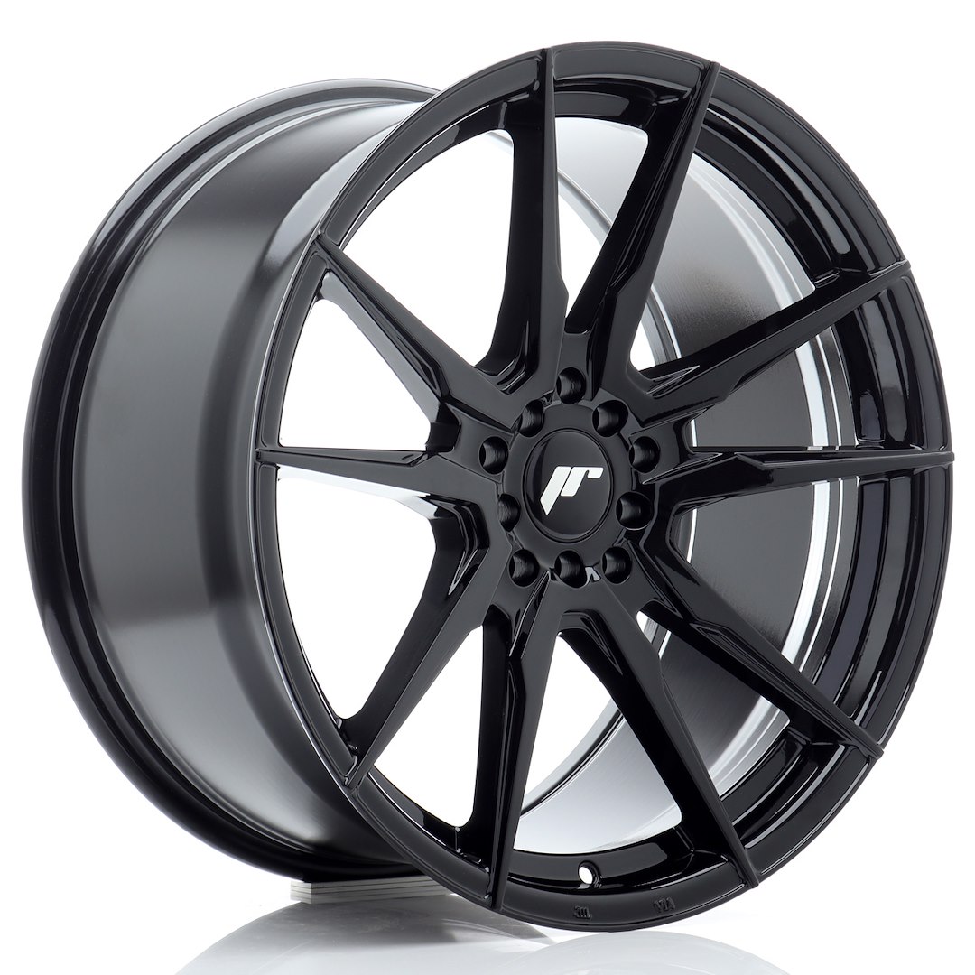 JR WHEELS JR21 19x9,5 ET35 5x100/120 Gloss Black 1 JR WHEELS JR21 19x9,5 ET35 5x100/120 Gloss Black