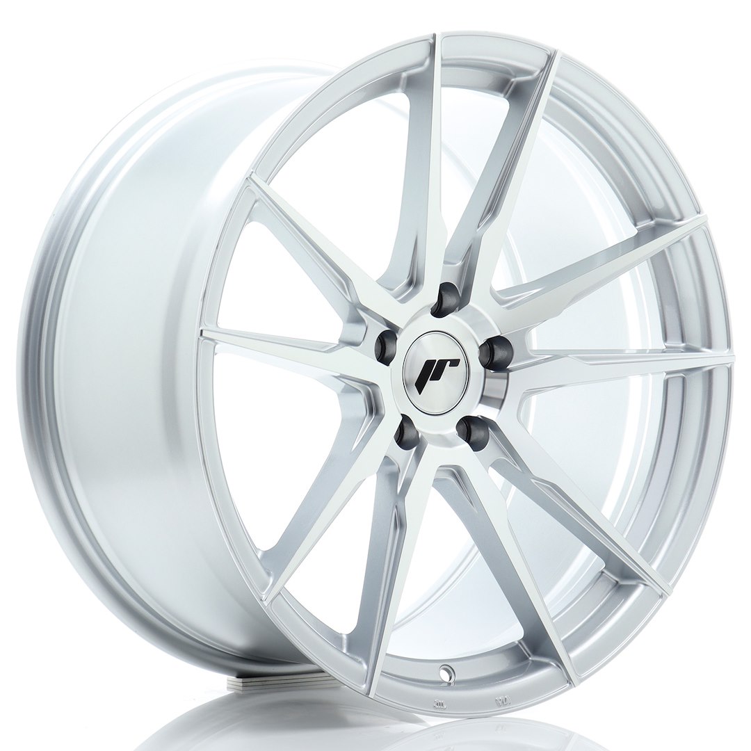 JR WHEELS JR21 20x10 ET40 5x120 Silver Machined Face 1 JR WHEELS JR21 20x10 ET40 5x120 Silver Machined Face