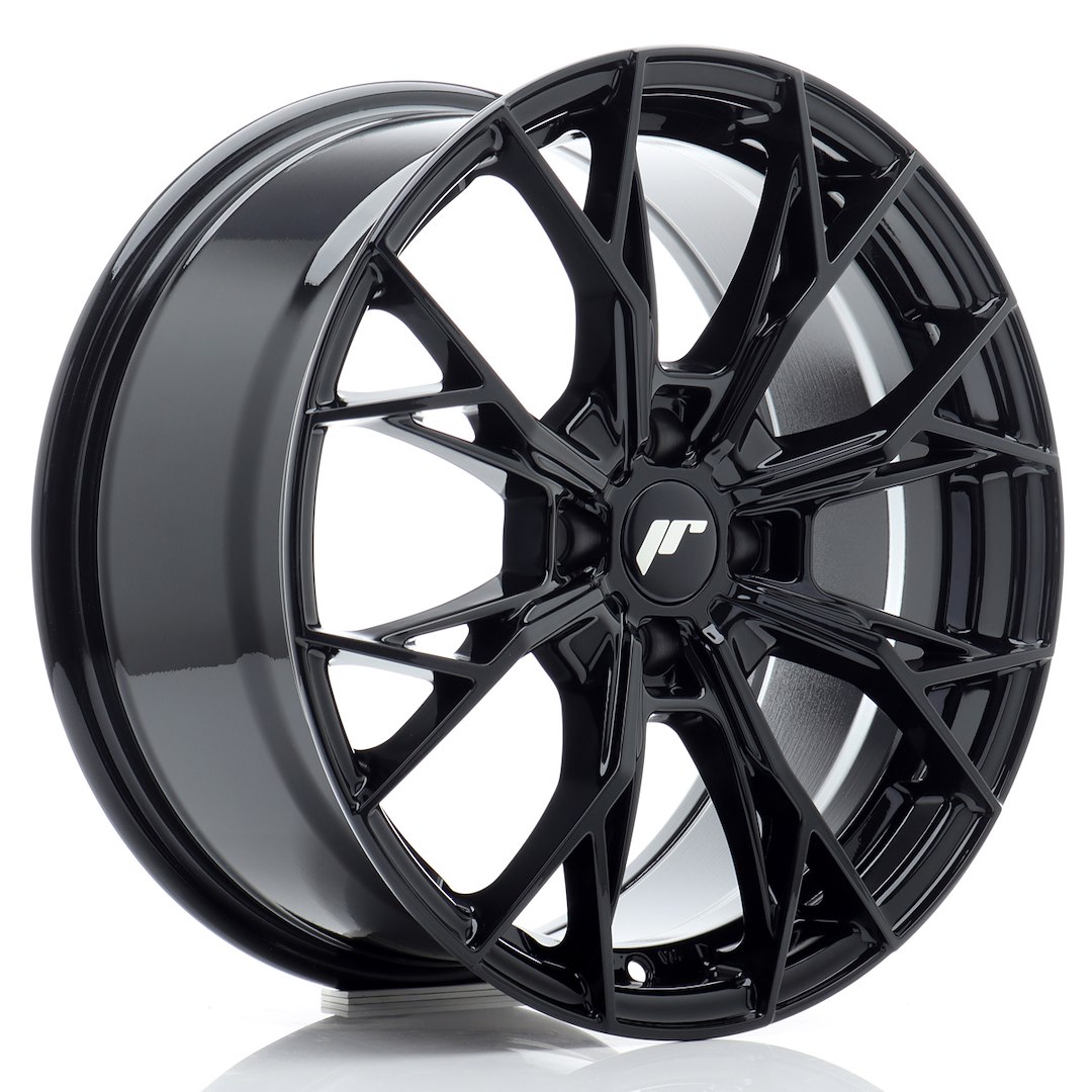JR WHEELS JR49 17x8 ET40 4x100 Gloss Black 1 JR WHEELS JR49 17x8 ET40 4x100 Gloss Black