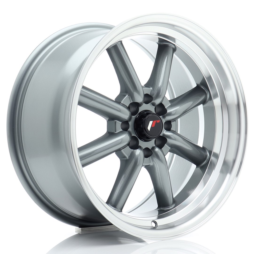 JR WHEELS JR19 17x9 ET10 5x100/114 Gun Metal 1 JR WHEELS JR19 17x9 ET10 5x100/114 Gun Metal