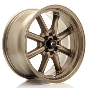 JR WHEELS JR19 17x9 ET10 5x100/114 Matt Bronze